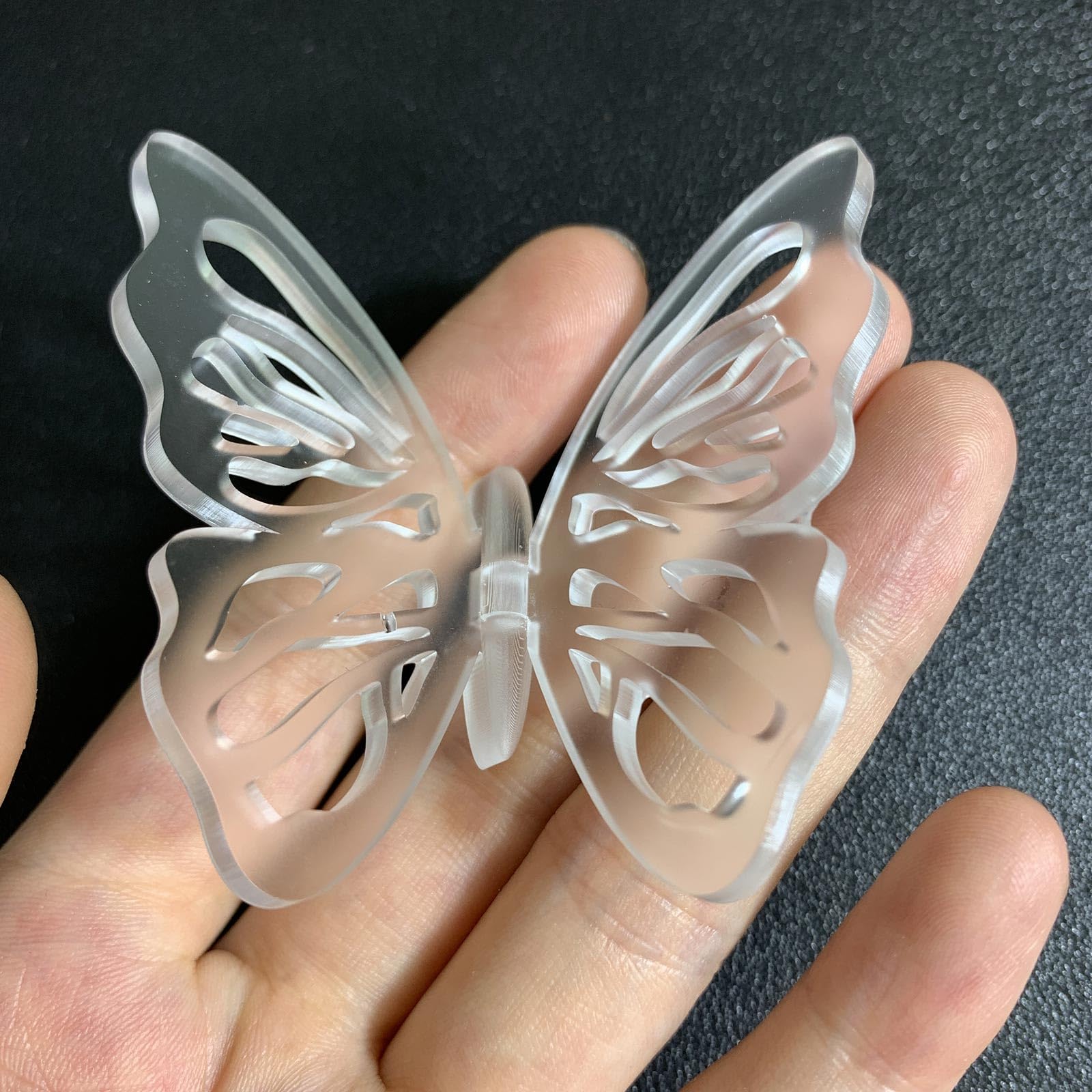 Grande farfalla ornamento mestieri stampo in silicone gioielli colata epossidica gioielli strumento fare resina artigianato fai da te decorazione domestica ornamento stampi per resina epossidica