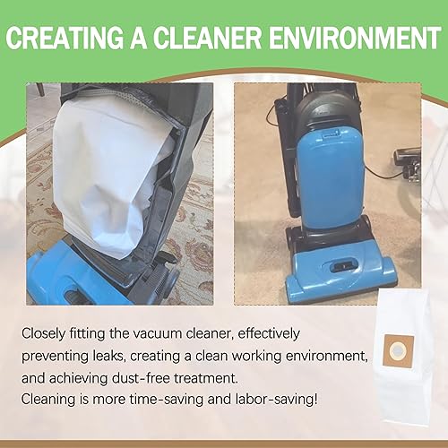 Miniatura 6 de Paquete de 10 bolsas de vacío HEPA tipo Y para Hoover WindTunnel vertical estilo Y, Z, aspiradoras, parte #4010100Y