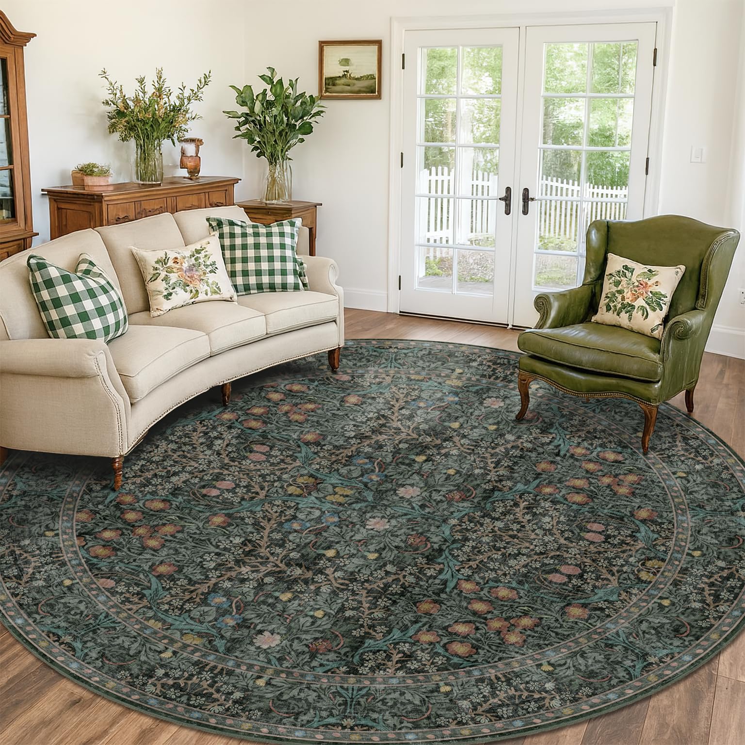 Hazo Haus Vintage Round Rug