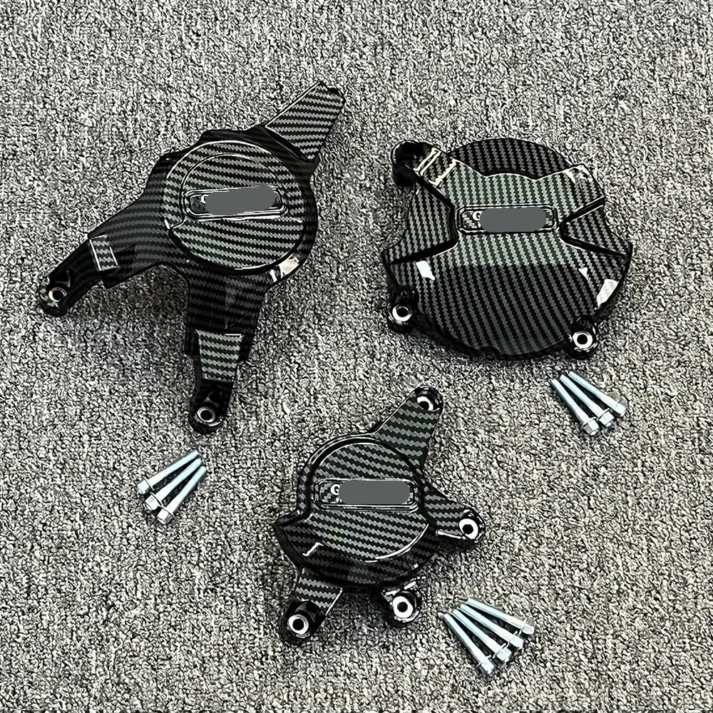 Cubiertas motor CBR1000RR Fireblade SP 2008-2016 protectoras color carbono 5