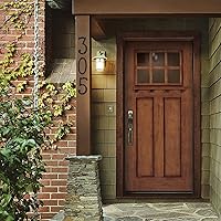 Vista 15 de Números de 5.5 pulgadas de hierro fundido para dirección de casa.