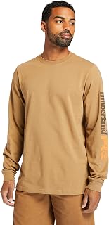 Timberland PRO Mens Base Plate Blended Long-Sleeve T-Shirt with Logo