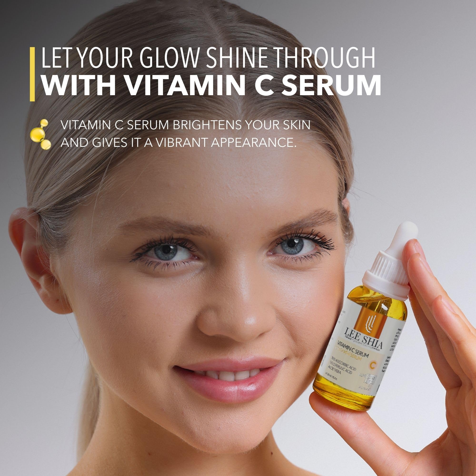 Lee Shia Aydınlatıcı Vitamin C Serum 30 ml (ASCORBIC ACID%15 FERULIC ACID%0.5 ALOE VERA)