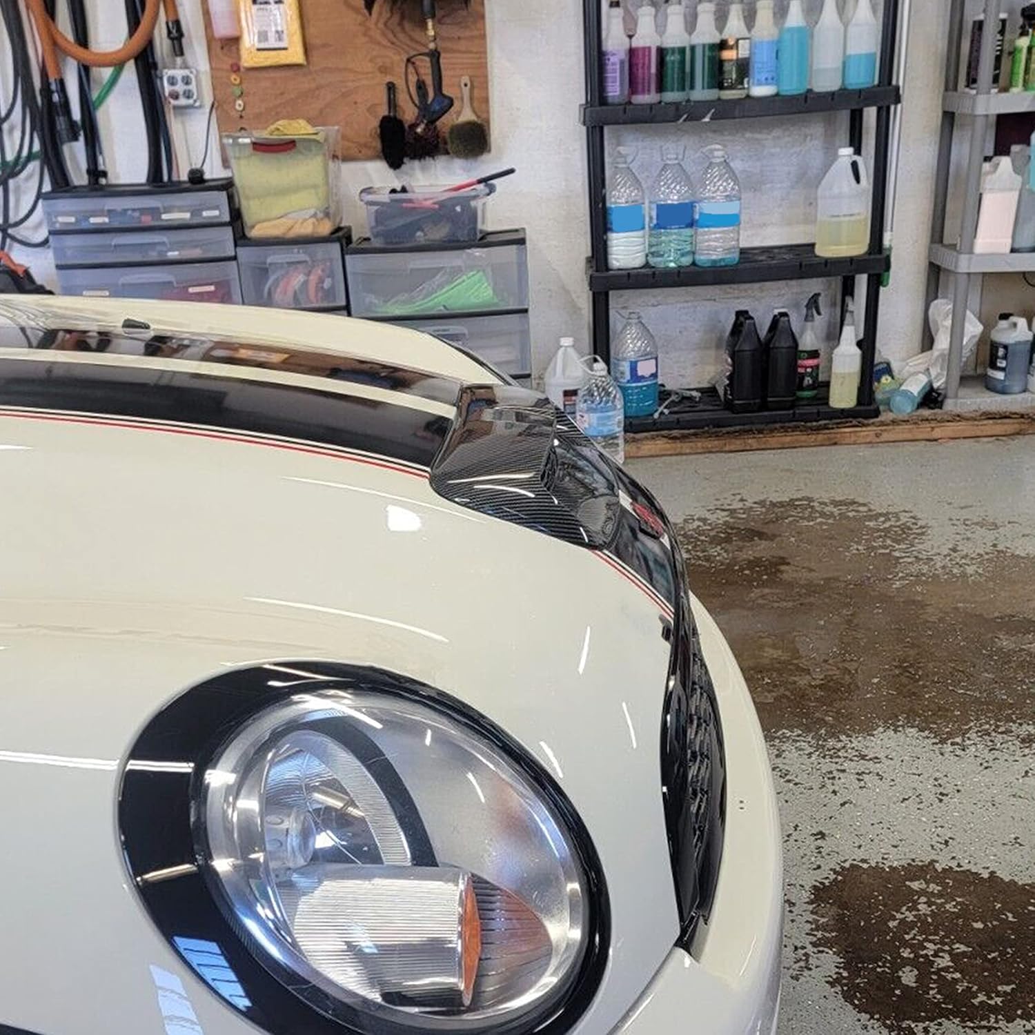 Kojem Mini Cooper Hood Scoop Compatible with 2007-2013 Mini Cooper