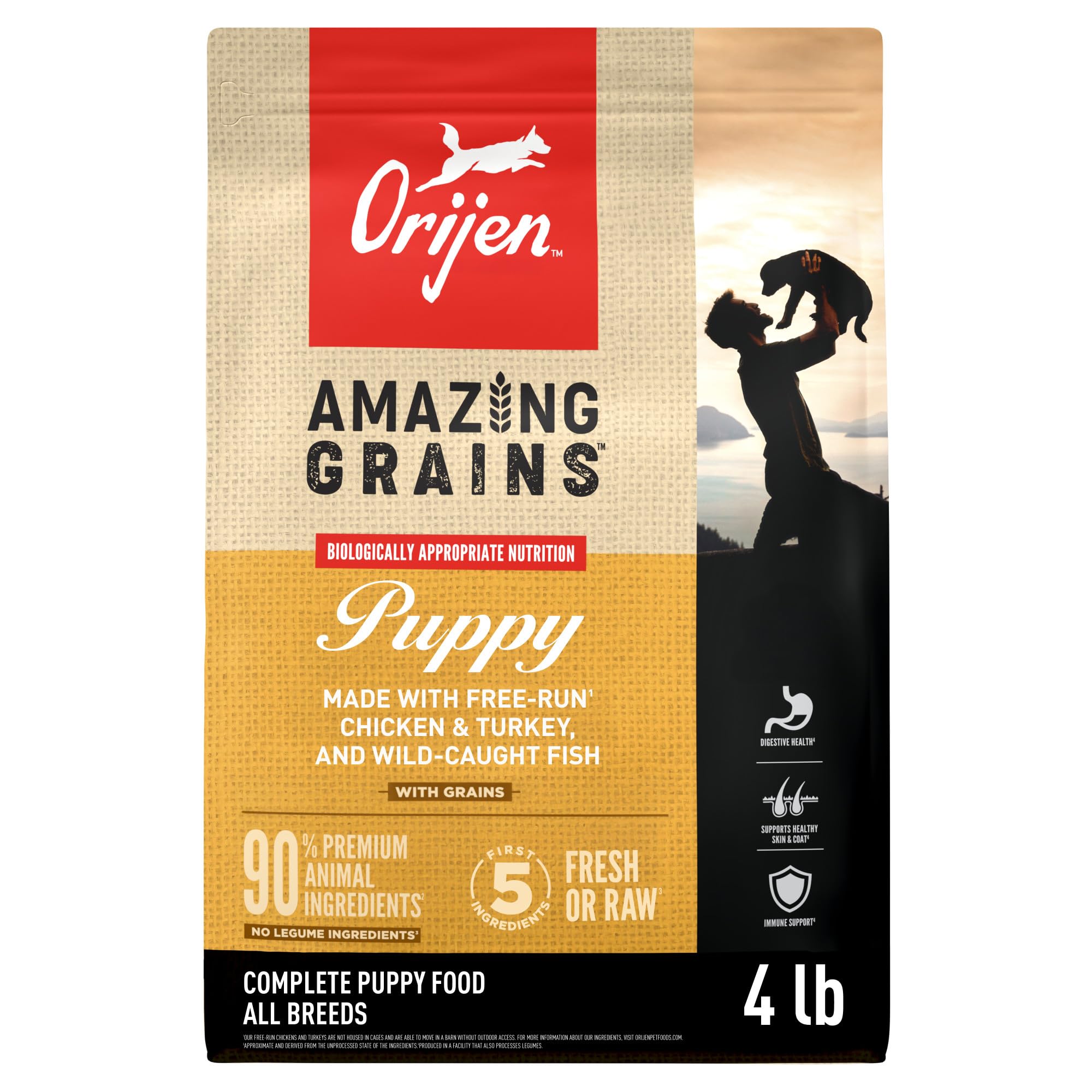ORIJEN Amazing Grains Puppy Recipe