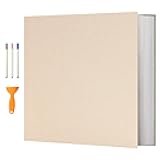 Photo Album Self Adhesive 4x6 5x7 3x5 8x10 Scrapbook Album DIY Scrap Book with Metallic Pen 120 Pages
