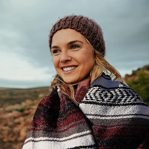 Miniatura 3 de Mantas mexicanas hechas a mano, manta de sarape tejida a mano, auténtica manta, ideal como manta de playa, manta de camping, manta de picnic, manta