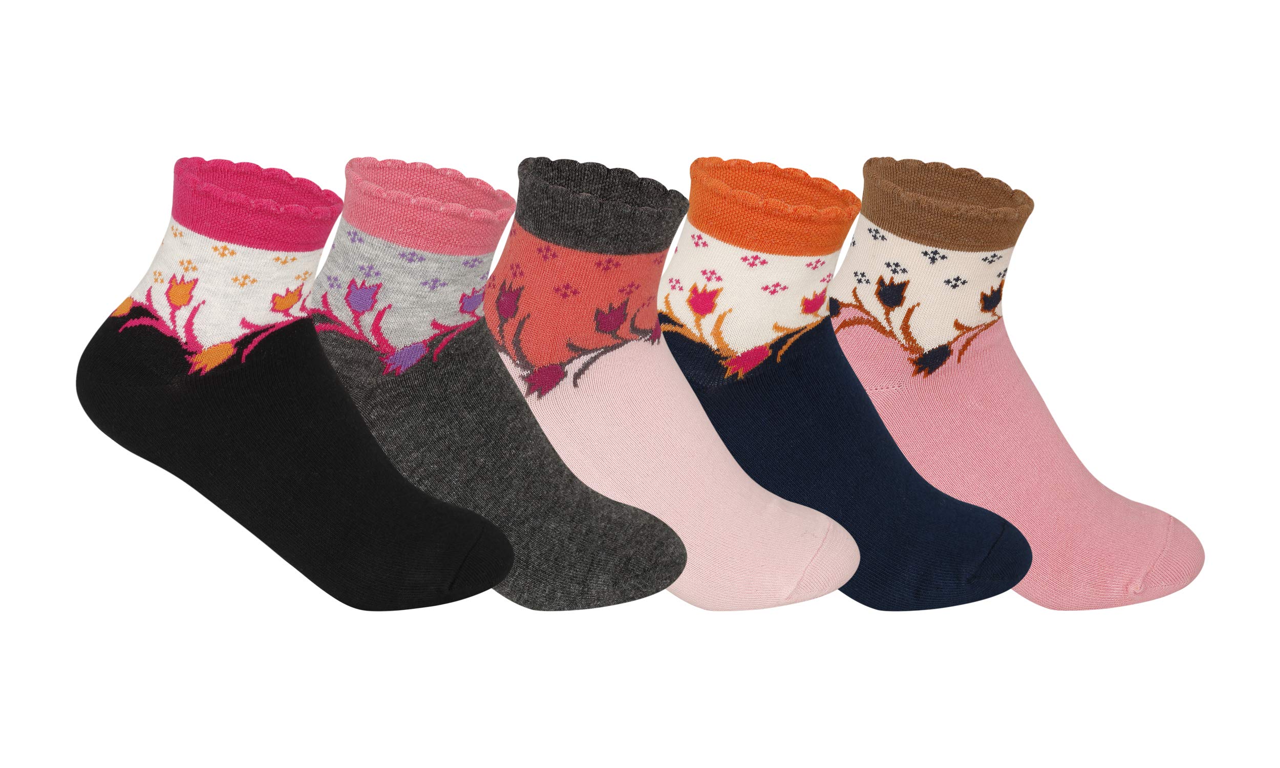 Women's Compact Combed Cotton Ankle Length Design-image-3