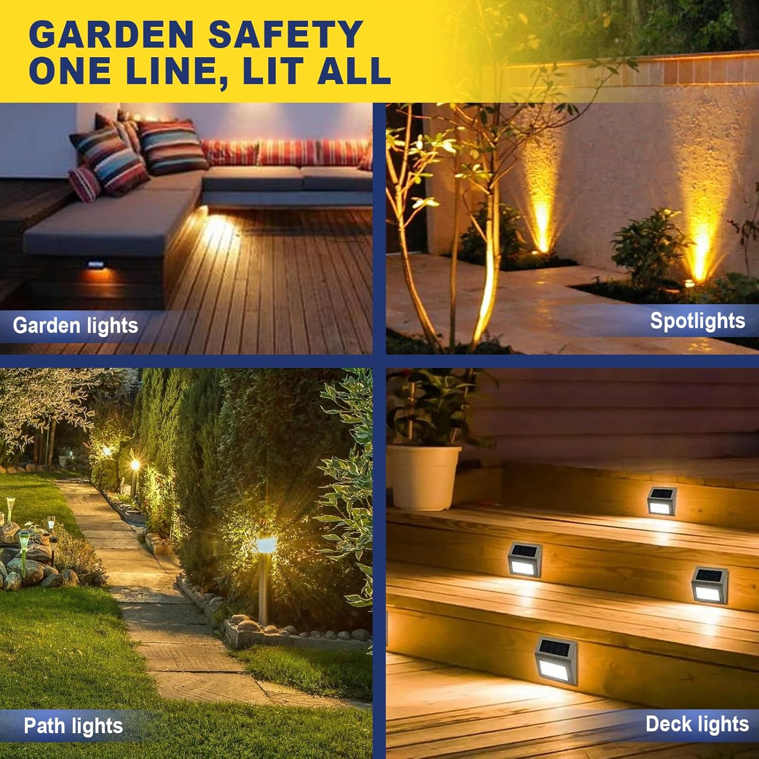 haisstronica 14/2 Low Voltage Landscape Wire 100ft - Copper Direct Burial Waterproof Cable for Landscape Lighting, Outoor Pathway Lights & Garden LED,UL Listed,UV Resistant