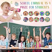 Vista 6 de 15 piezas de caleidoscopios clásicos para niños, recuerdos de fiesta de cumpleaños a la antigua, juguetes educativos vintage, rellenos