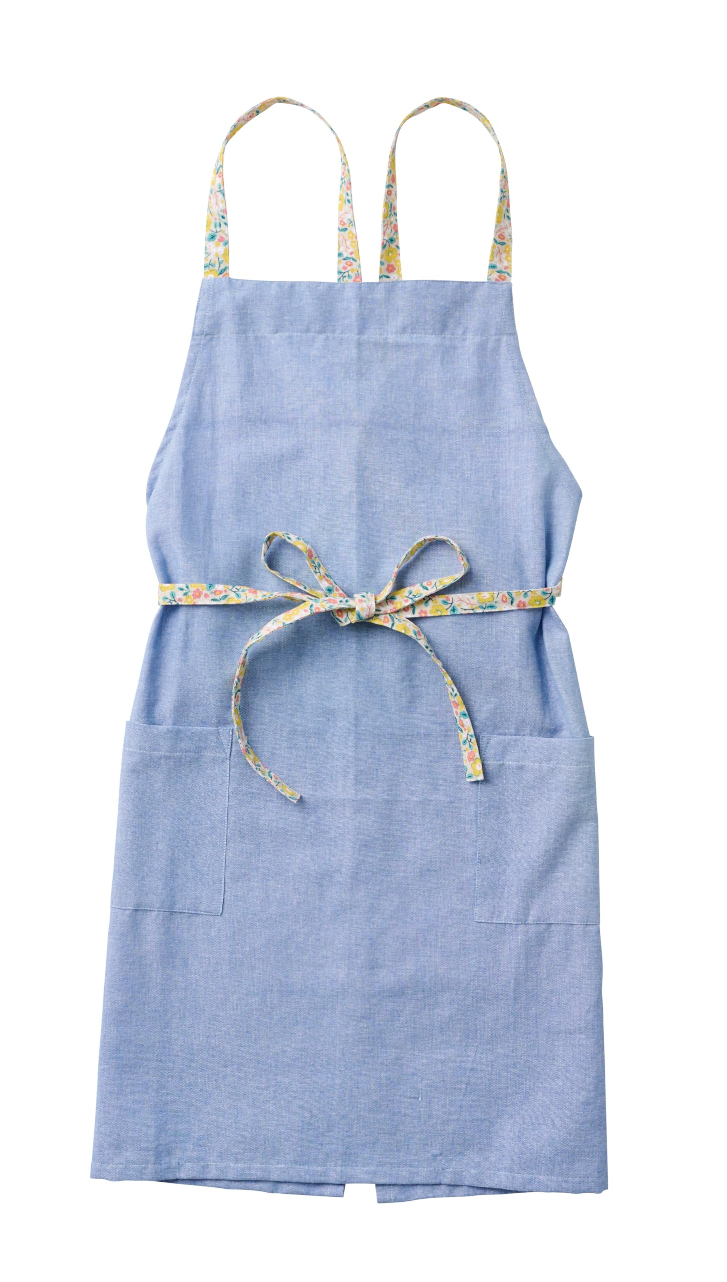 Amazon｜REP Flower string エプロン BLUE サイズ：約73×84cm 563700