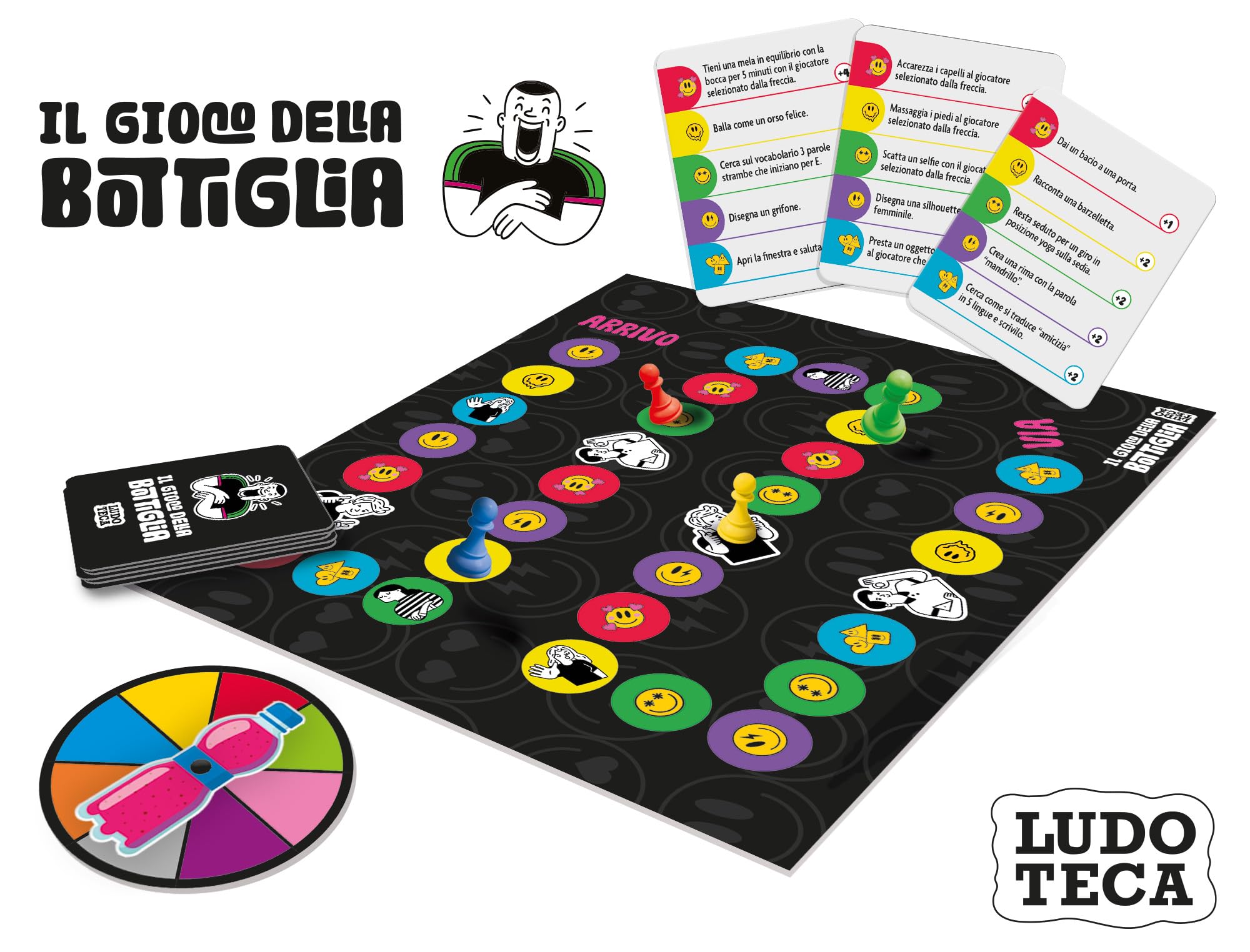 Lisciani Giochi - Ludoteca Pocket Il gioco della bottiglia, 110476 - 4