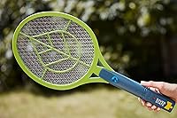 Vista 2 de SWAT IT! Bug Zapper - Raqueta recargable para matar insectos, 4000 voltios, cable de carga USB, paquete de 2 (mediano)