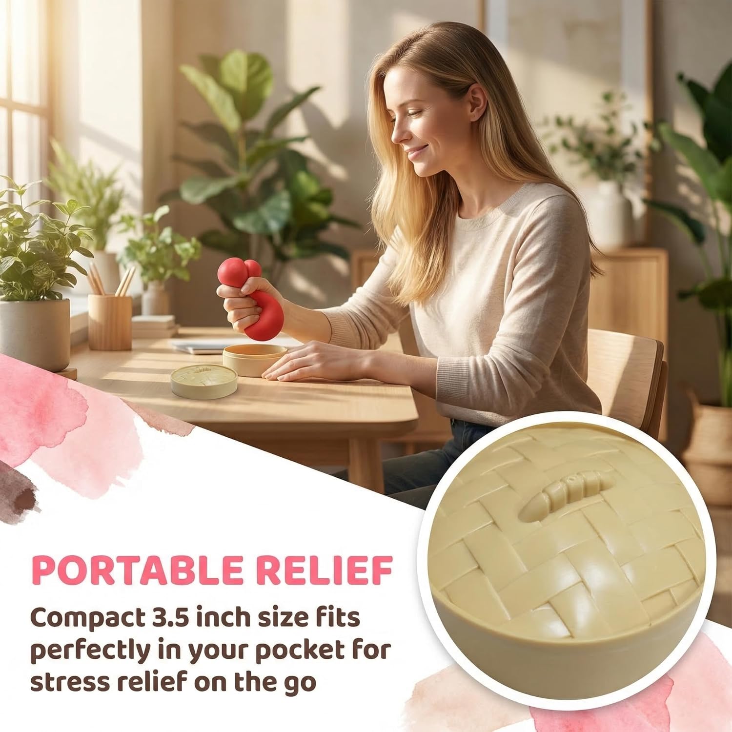 Stress Relief Dumpling Squishies Toy with Steamer Realistic Baozi Twisting Wonton Toys for Young Adults Visual Intelligence Development (Glitter Sliver and White)