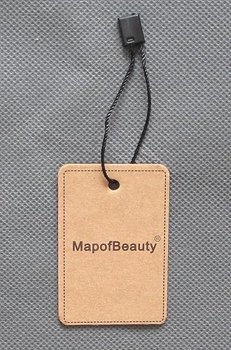Miniatura 5 de MapofBeauty Extensiones de cabello largo y recto de 24 pulgadas, extensiones de cabello con 5 clips (marrón oscuro)