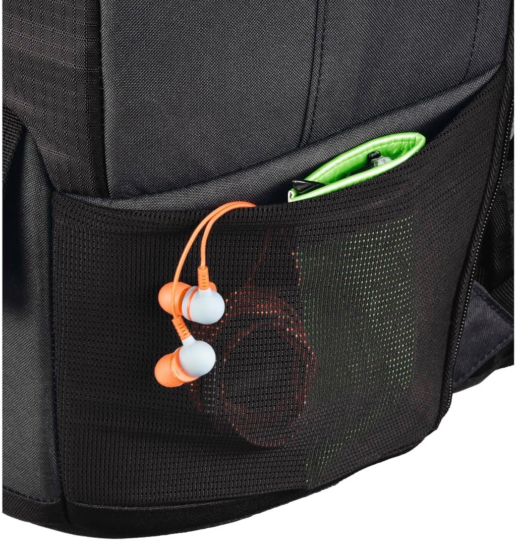 Hama Camera Backpack for DSLR Camera and Equipment (Photo Backpack, 15 L, Quick Access, Tablet Compartment, Rain Cover, Tripod Mount, Hand Luggage), Camera Bag, Black