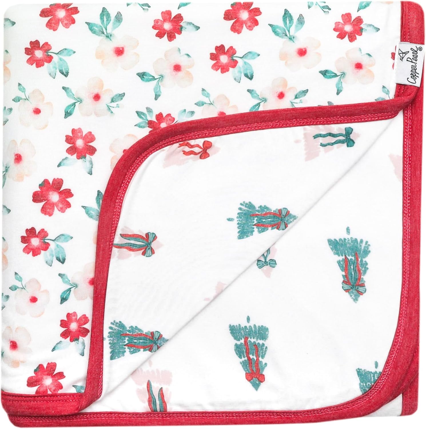 Copper Pearl Noel 3-Layer Stretchy Quilt