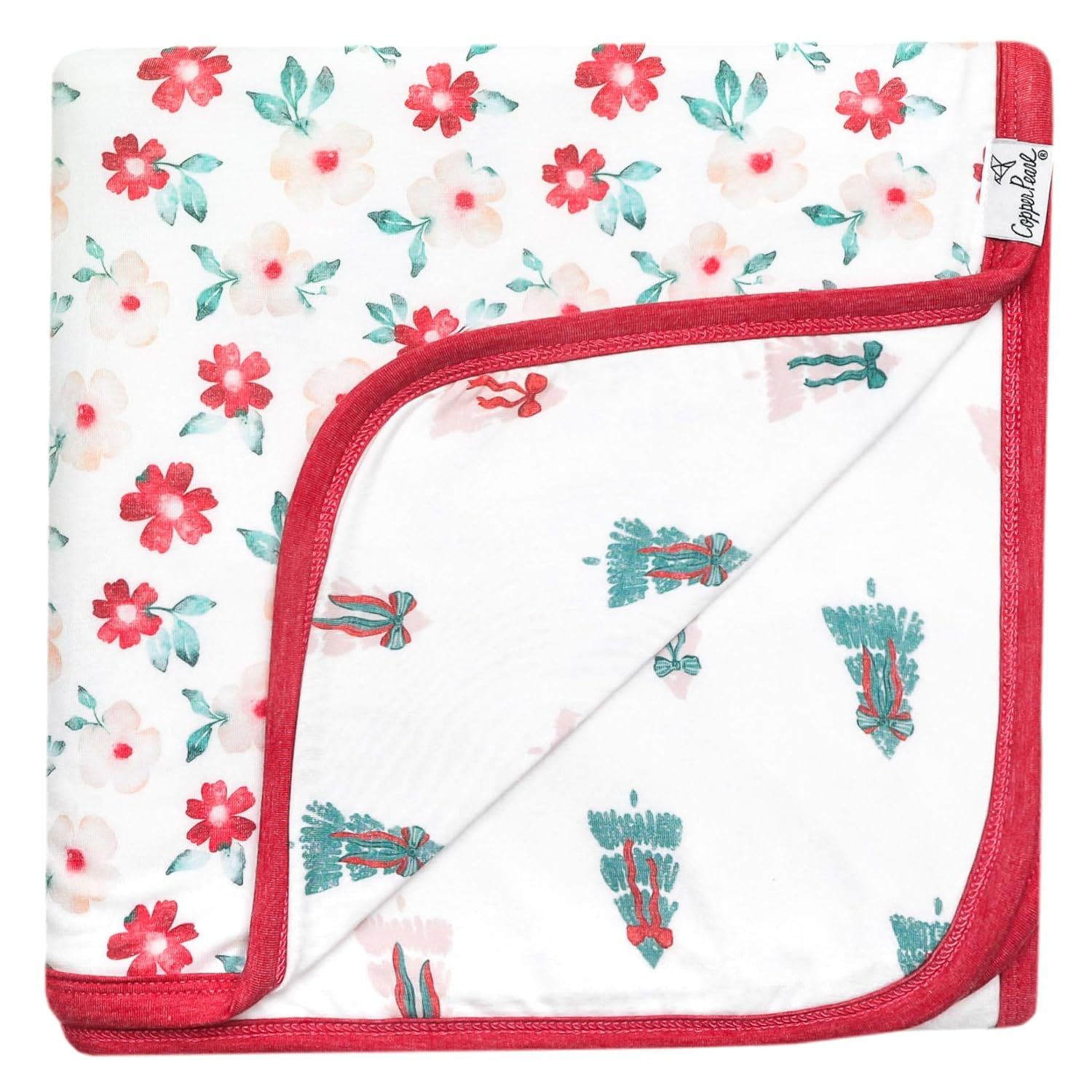 Copper Pearl Noel 3-Layer Stretchy Quilt