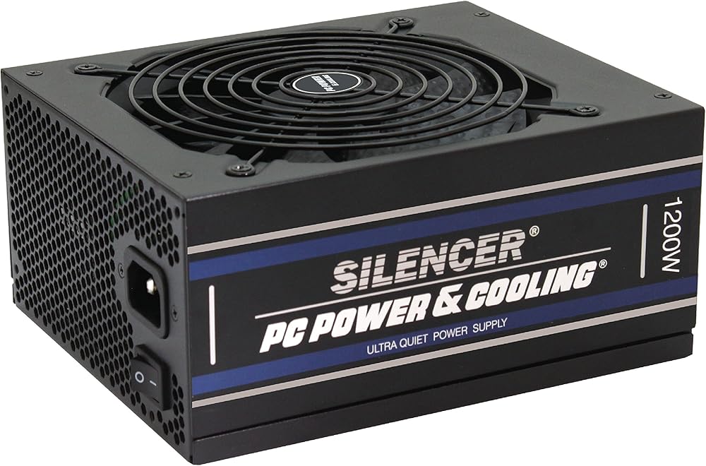 PC Power & Cooling Silencer Series 1200 Watt, 80 Plus Platinum, Fully-Modular, Active PFC, Ultra Quiet ATX PC Power Supply - View 1