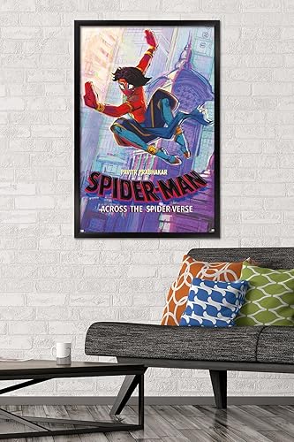 Miniatura 2 de Trends International Marvel Spider-Man Across The Spider-Verse - Pavitr Prabhakar - Póster de pared de una hoja, 34 pulgadas de largo x 22.4