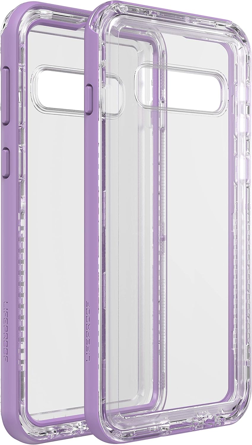 70% Off Discount LifeProof (77-61697) Next, Amplify The Action. Clear and Slim dropproof, dustproof, and Snowproof case for Samsung Galaxy S10 - Purple