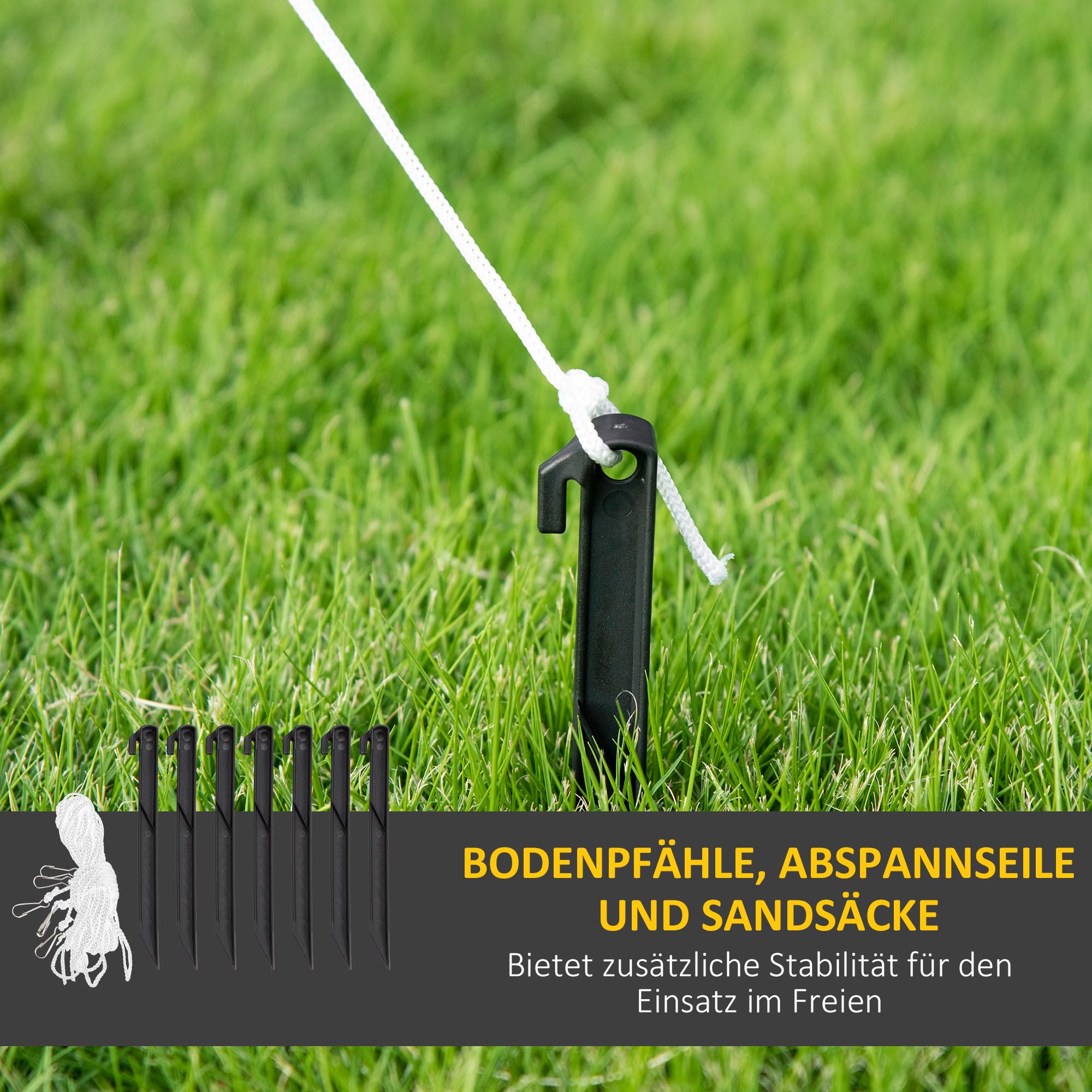 Outsunny Aufblasbarer Schneemann mit Zuckerstange 180 cm mit LED-Leuchte | Geschenkbox, Aufblasbare Weihnachtsdeko, Gebläse, Weihnachtsfigur, Outdoor, Garten, Party