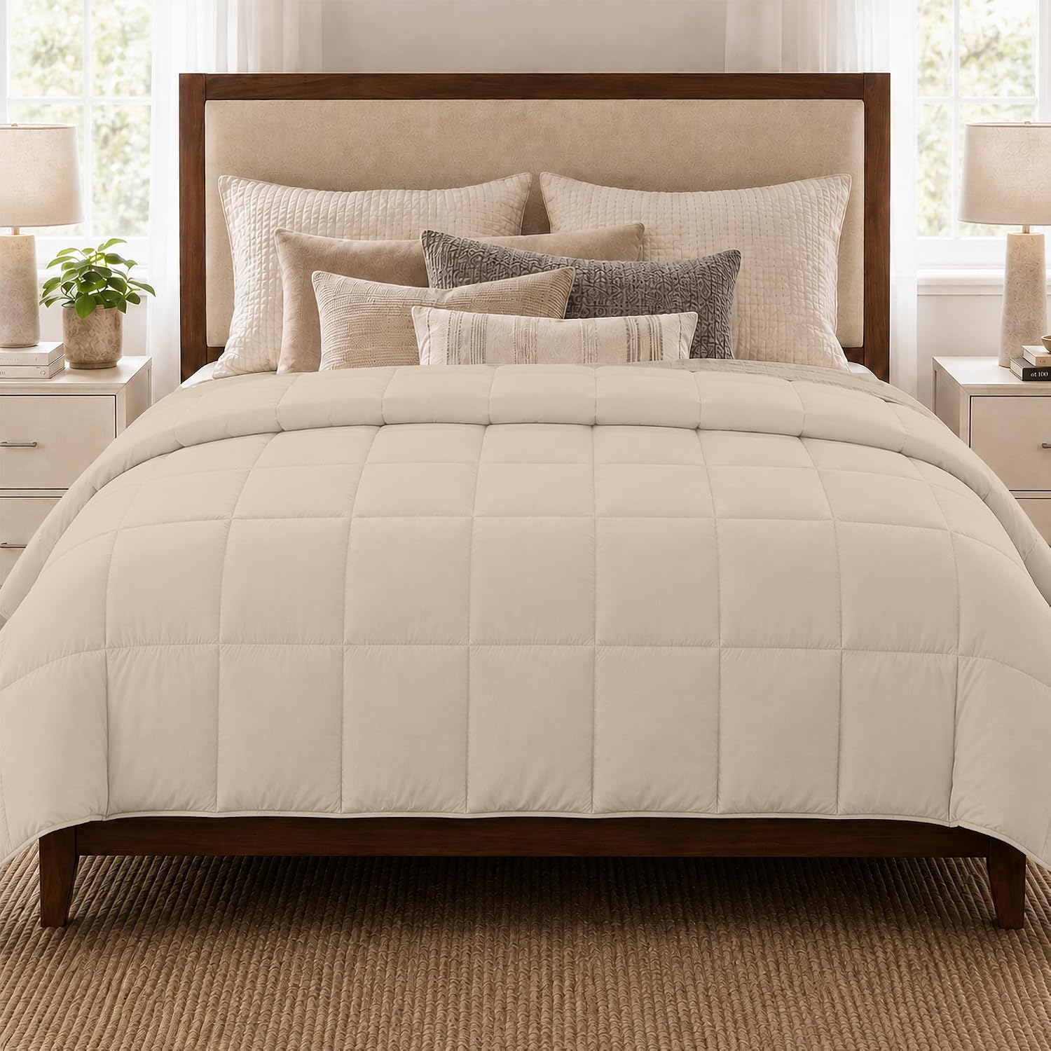 HomeSmart Weighted King Comforter 30 lbs, Also Fits California King Beds