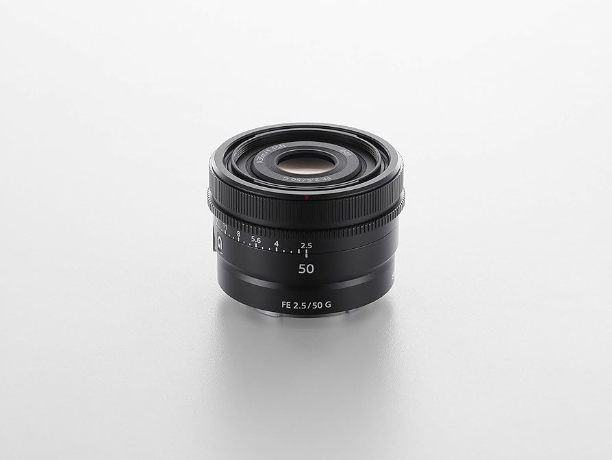 Amazon.com : Sony FE 50mm F2.5 G Full-Frame Ultra-Compact G