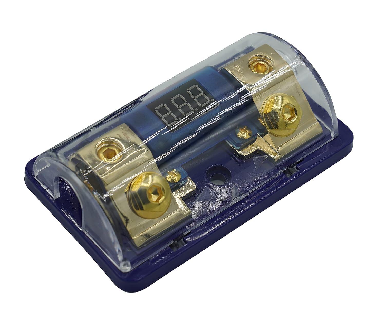 150A ANL Digital Gold Plated ANL Distribution Block 0-4 Ga in Out Fuse Holder Free ANL Fuse 12-24V Input