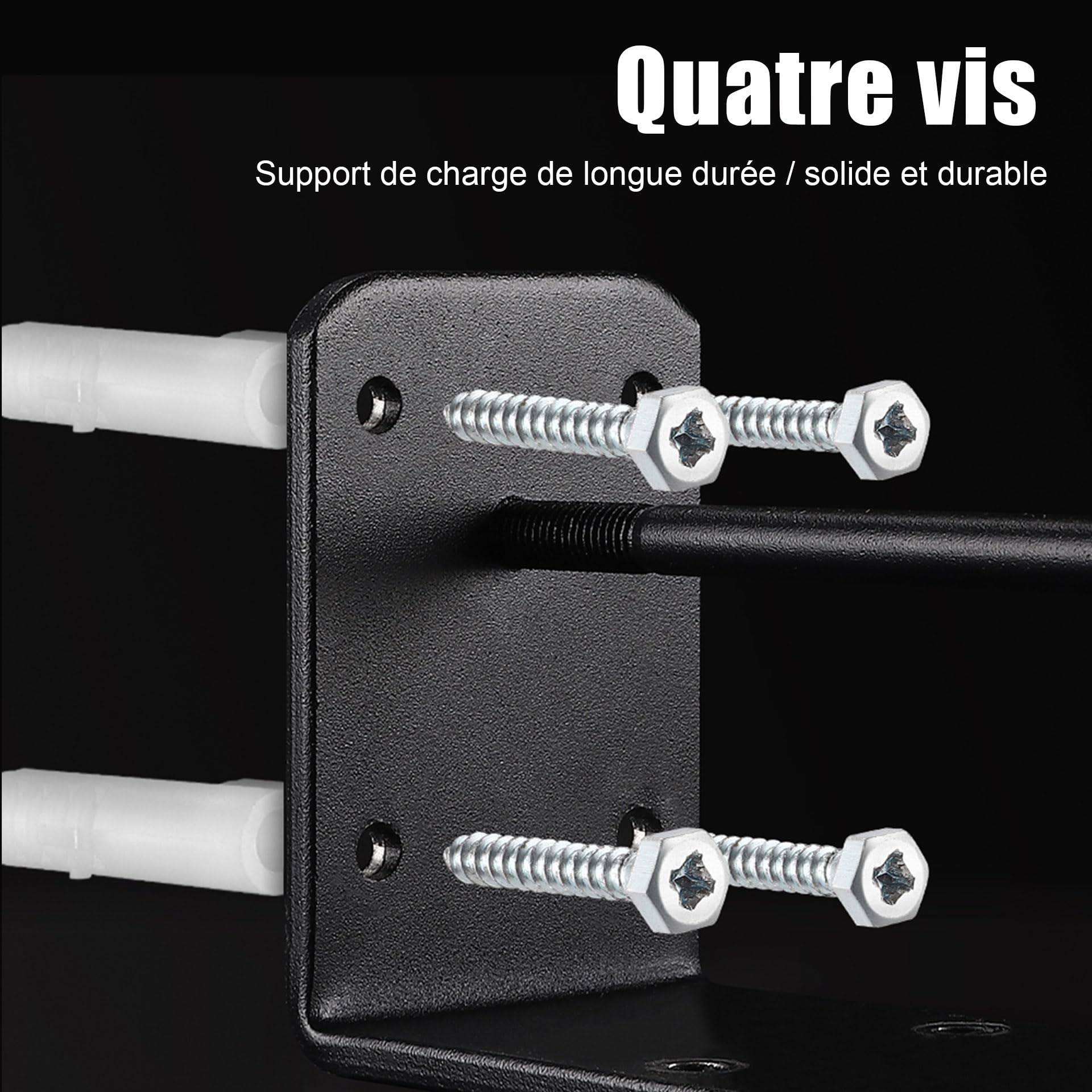 Mimoke Support de réparation de vélo 2 en 1 Montage mural et établi stable - Capacité 40kg Pour VTT et vélos de