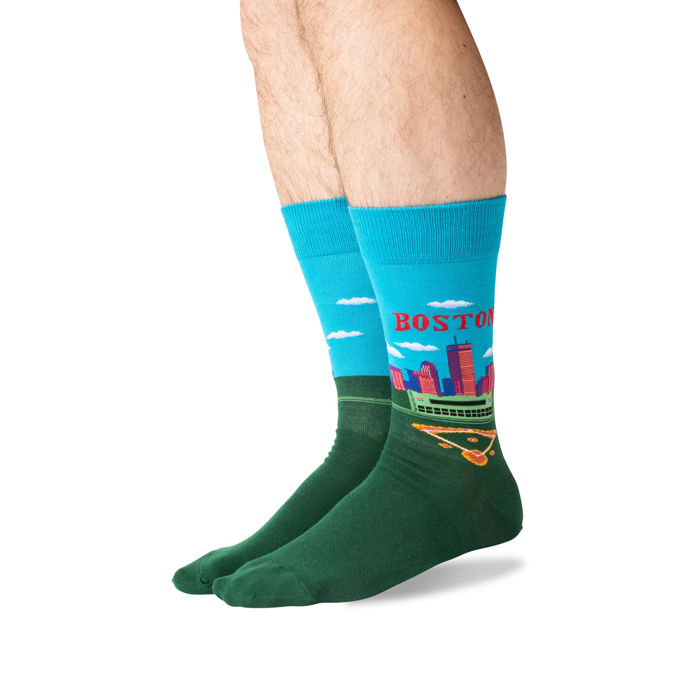 Hot Sox Men's Classic Fashion Crew Socks