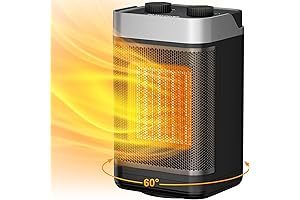 1500W Portable Oscillating Electric Space Heater