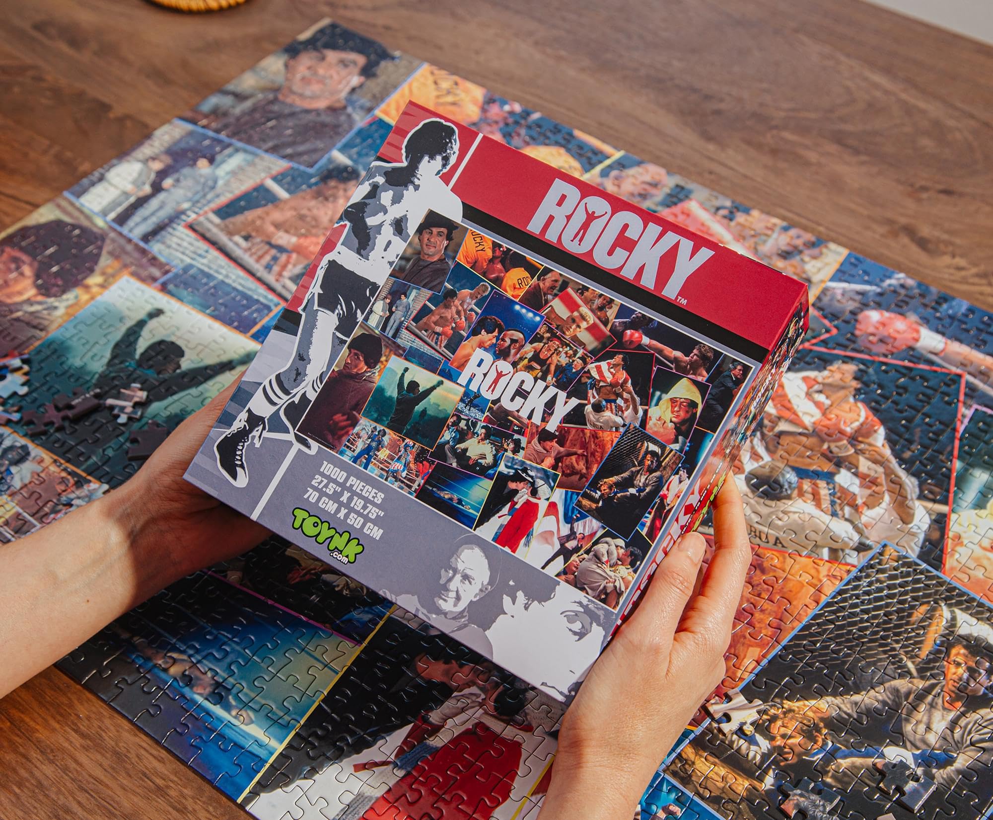 Rocky Movie Collage, puzzle da 1000 pezzi, divertente rompicapo, giocattoli e giochi, 71 x 50 cm