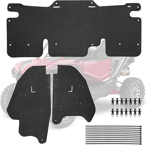 KEMIMOTO Protectores de barro UTV compatibles con Talon 1000R 2019+ 1000X 2020+ Talon 1000X-4 UTV, guardabarros, guardabarros, guardabarros, 1000