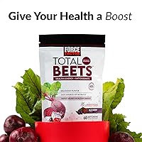 Vista 13 de Force Factor Total Beets - Masticables suaves con remolacha, nitratos, L-citrulina, extracto de semilla de uva y antioxidantes, suplemento