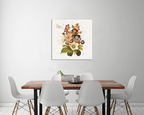 Miniatura 3 de Jaxson Rea "Vintage Petals VI Gallery Wrapped Canvas by Katie Pertiet, 18" x 18"