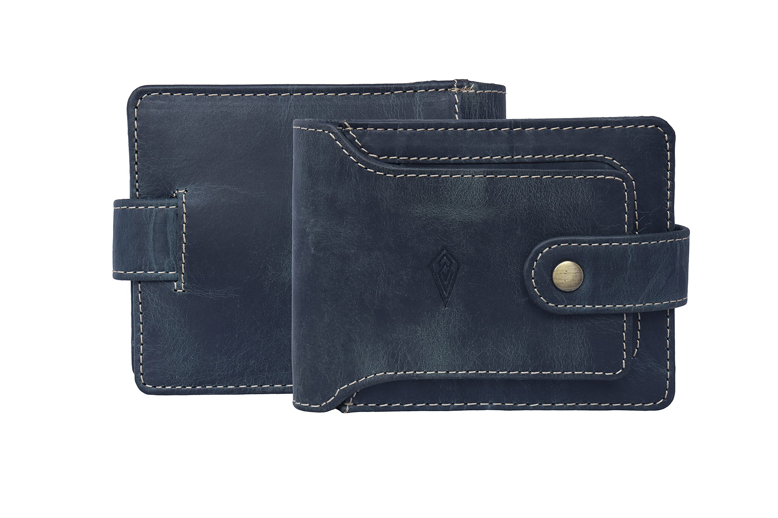 IMPERIOUS - THE ROYAL WAYImperious Wallet | Vinatge Leather Wallet | Smart Rfid Protection|2 Fold Wallet 9 Card Holder Slots | Slim Wallet | Men's Accessories|Black
