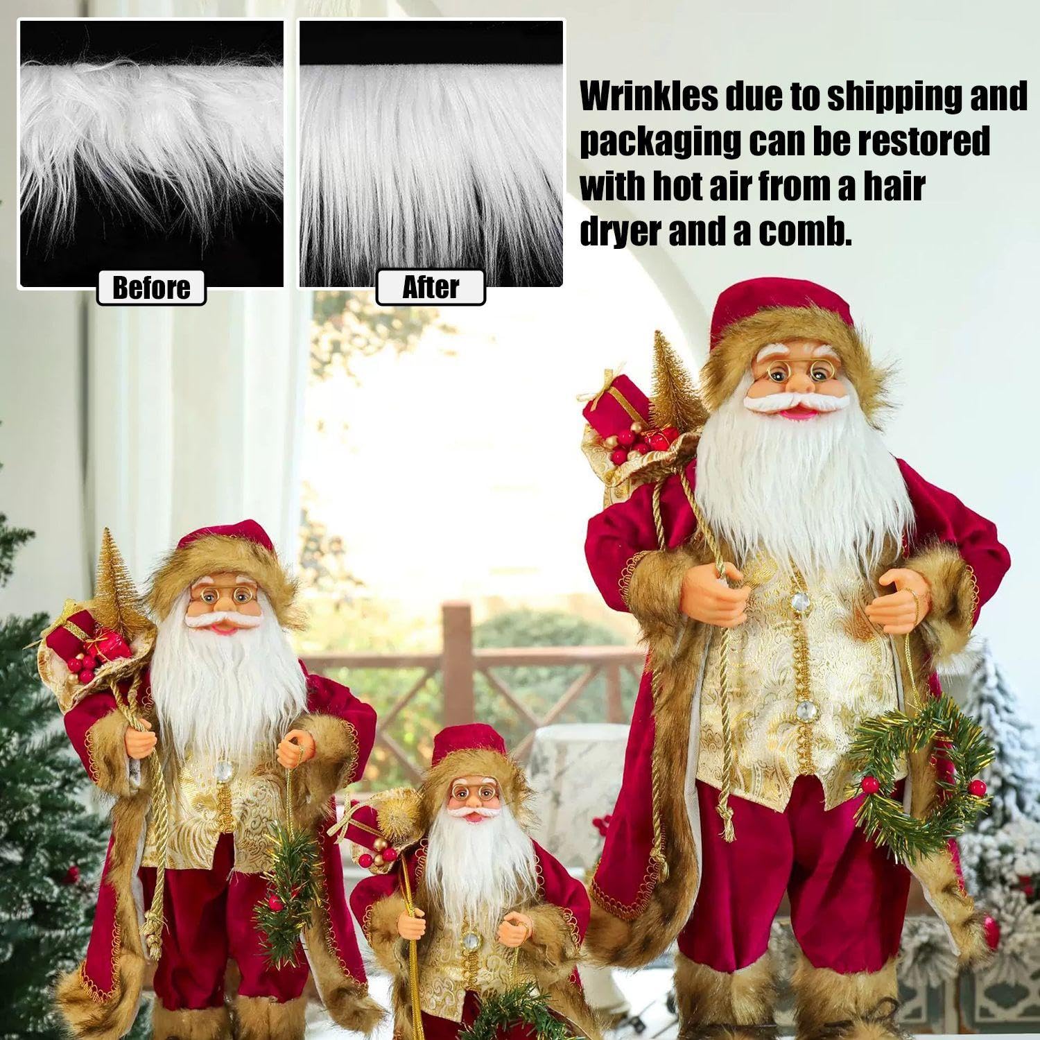 EOWVISN 3 Pieces Of Faux Fur, Plush Strips for Decoration Fluffy Craft Fur Fabric - Image 4