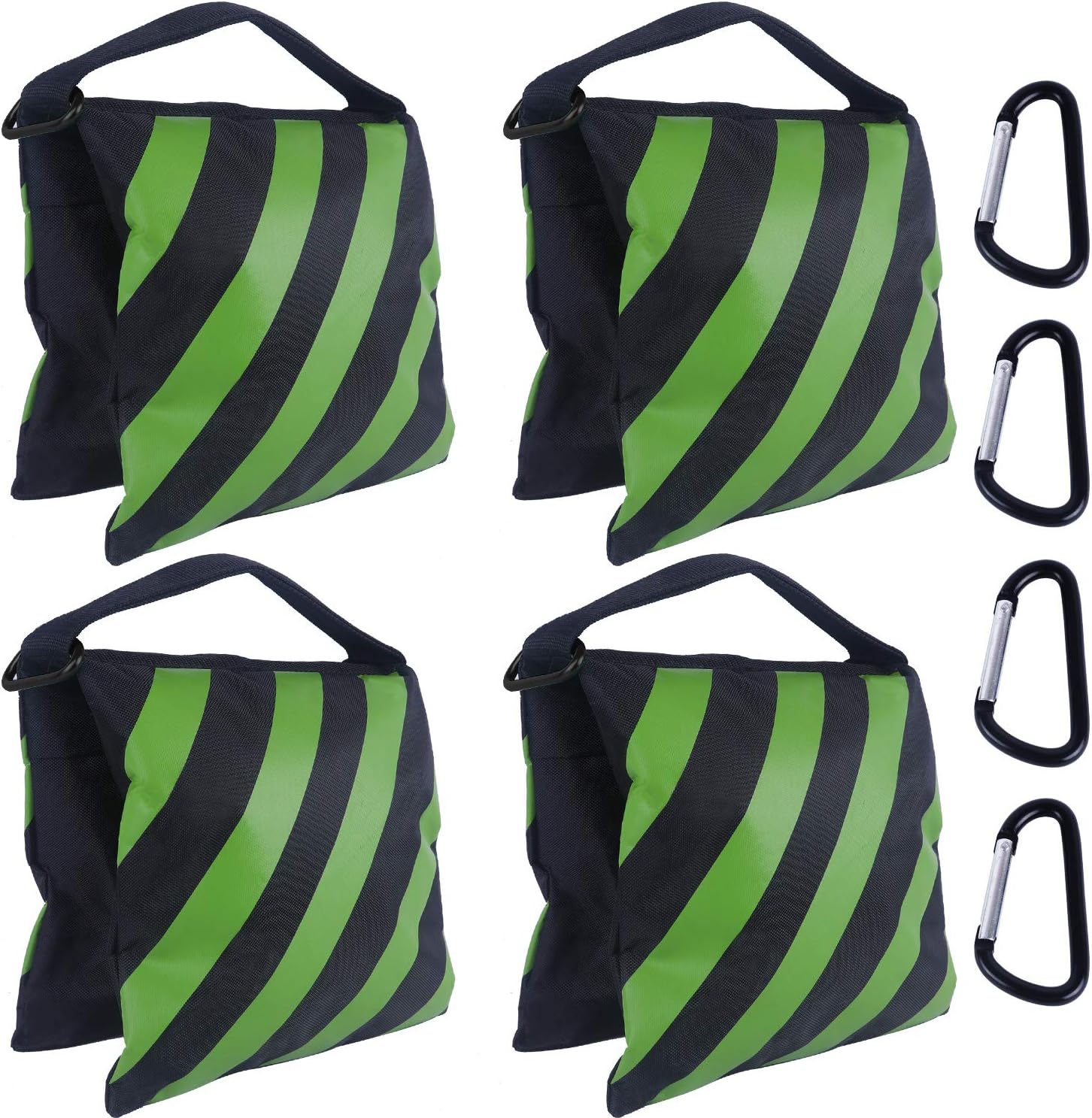 ABCCANOPY Sandbag Photography Weight Bags for Video Stand,4 Packs (Black) : Electronics