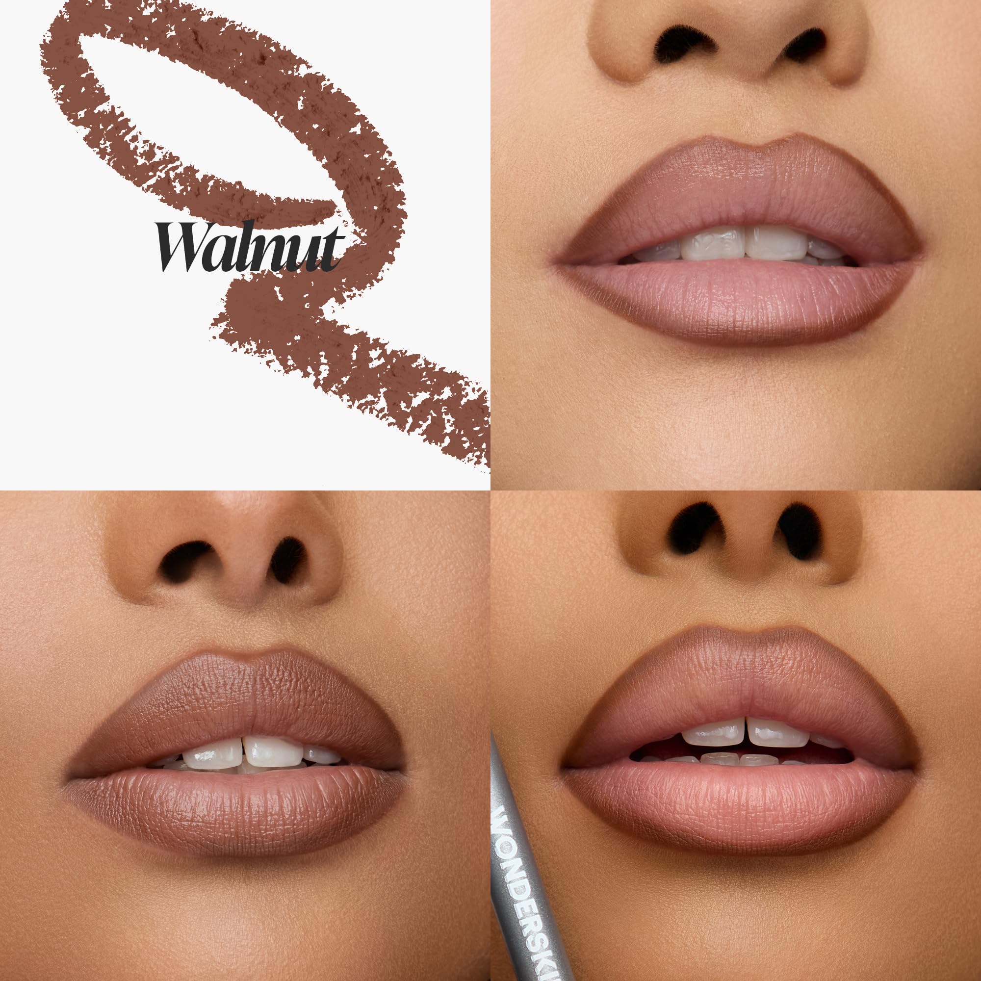 Wonderskin Lipliner Pencil, 360 Contour Lipliner, Long Lasting, Sharpenable - Image 2