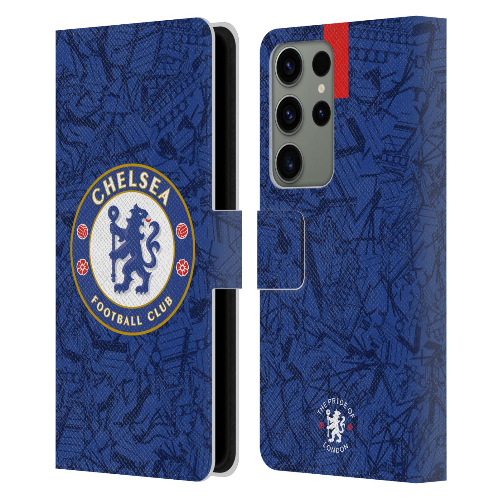 Funda Chelsea FC Kit 2019/20 para Ver Fútbol en Samsung S23 Ultra 7