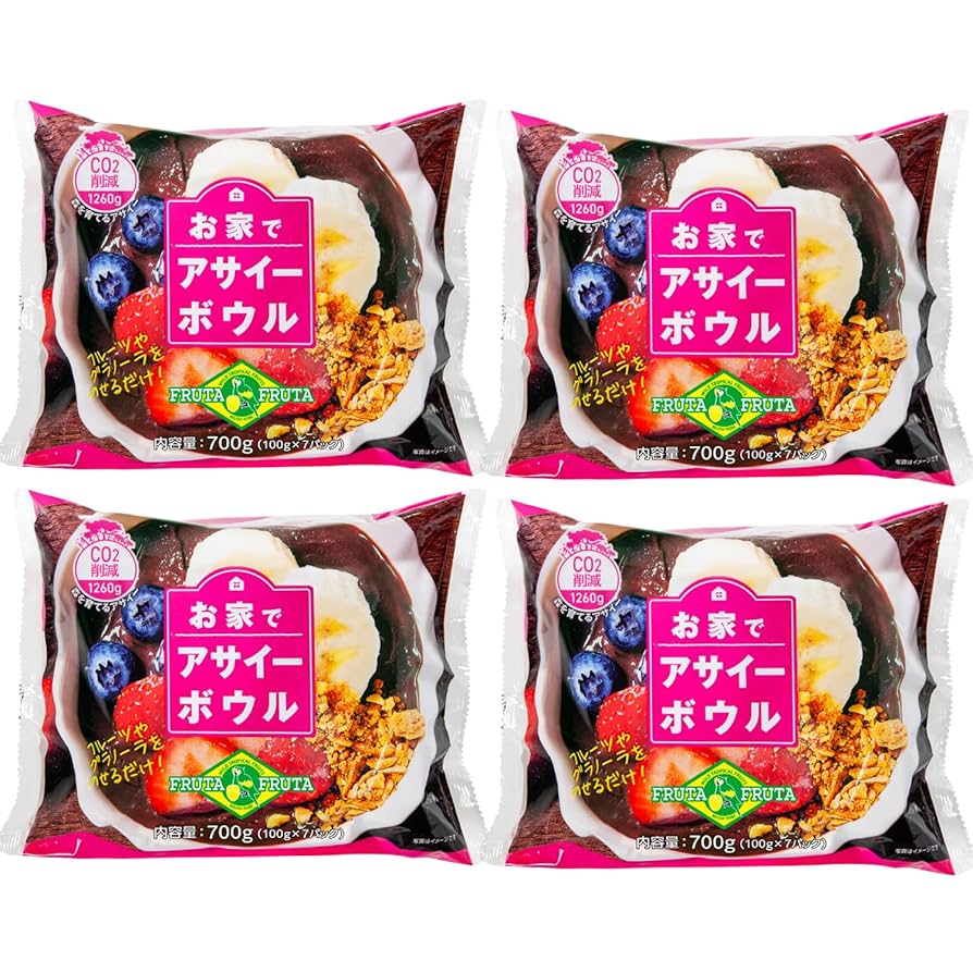 フルッタフルッタお家でアサイーボウル　15袋 Amazon.co.jp: フルッタフルッタ お家でアサイーボウル アサイー