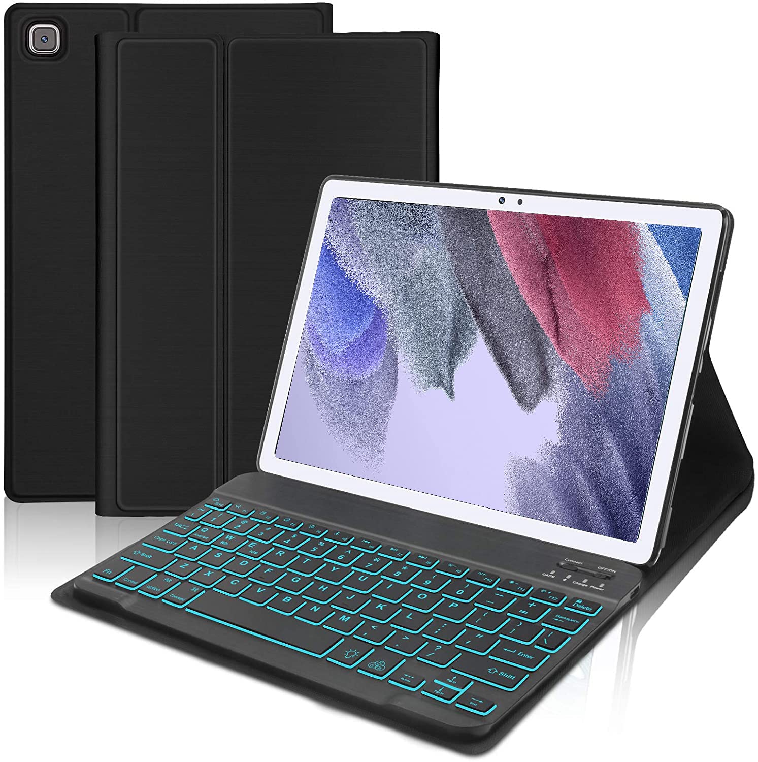 ProElite Keyboard case for Samsung Galaxy Tab A7 Lite 8.7 inch SM-T220/T225, Magnetic Detachable Wireless Bluetooth Keyboard Built-in 7-Colors Backlit, Black (B0BTYS5JSG) Amazon Price History, Amazon Price Tracker