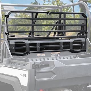 Rear Clear PC Windshield for Kawasaki Mule Pro FXT DXT 2015-2027