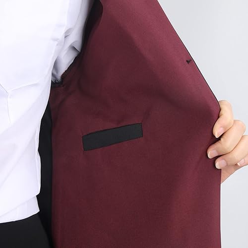 Miniatura 5 de EIRIEN Bata de mago para la escuela disfraz de mago para adultos hombres y niños con capucha varita mágica capa de Halloween cosplay disfraz de bruja