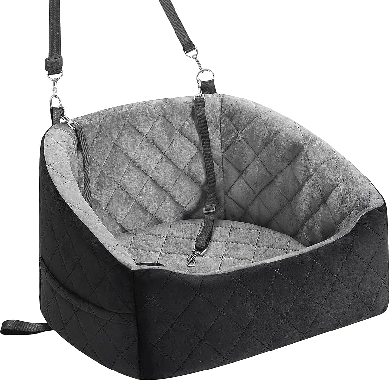 Assento elevatório para cães pequenos KANGREST com base antiderrapante Dcs-001, Grey-Black Small