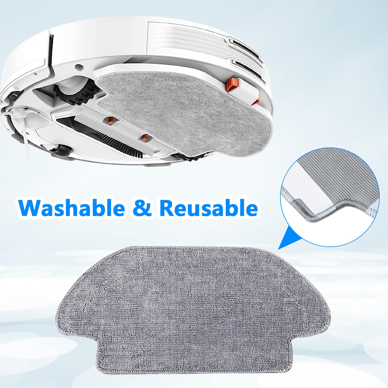 chipp さま　Order item Xiaomi Mi Robot Vacuum Mop Pro/Mop 2S/Mop P için 10 adet yedek