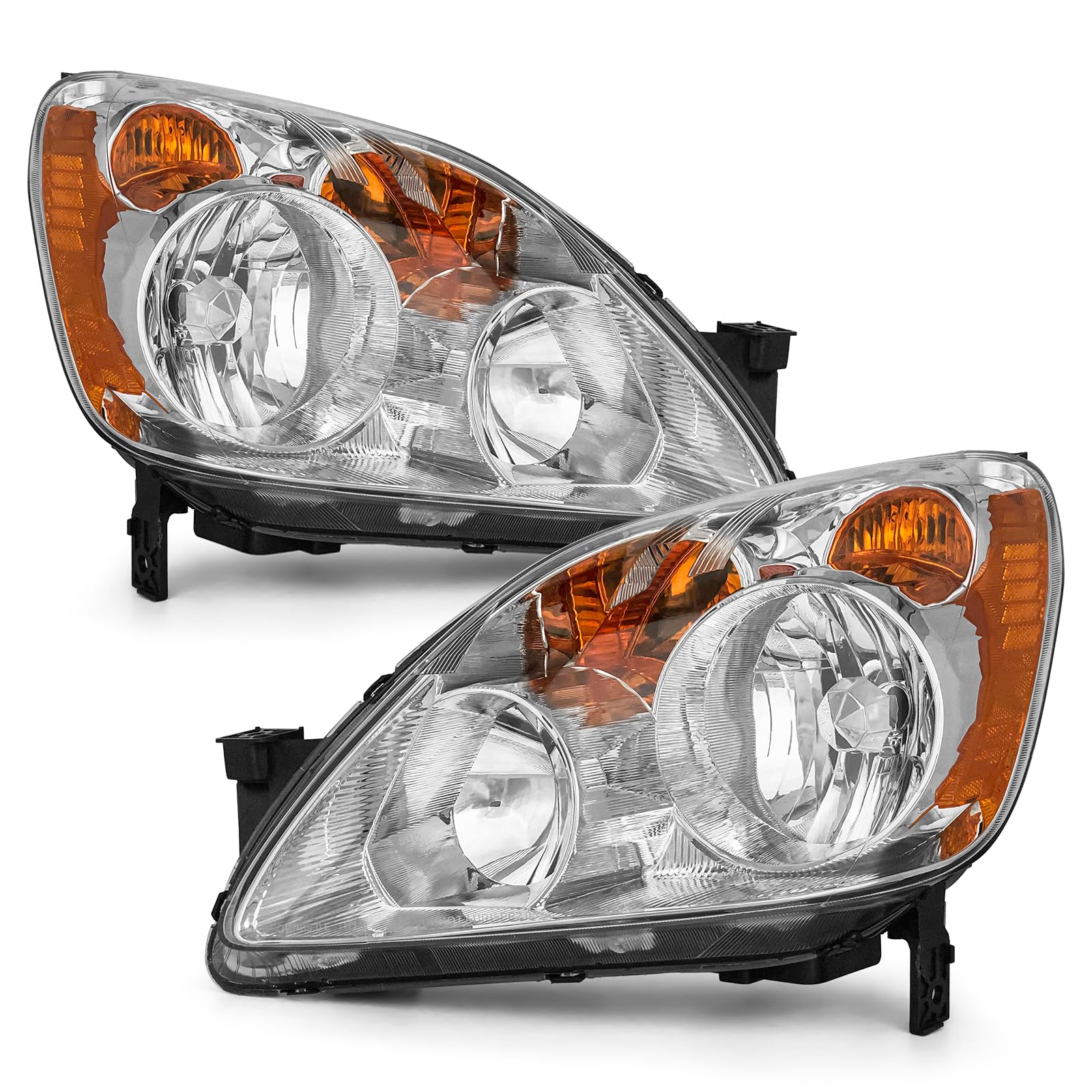 View 1 of ***MISSING SEALS*** AXLAHA 2005-2006 Honda CR-V Headlight Assembly Pair