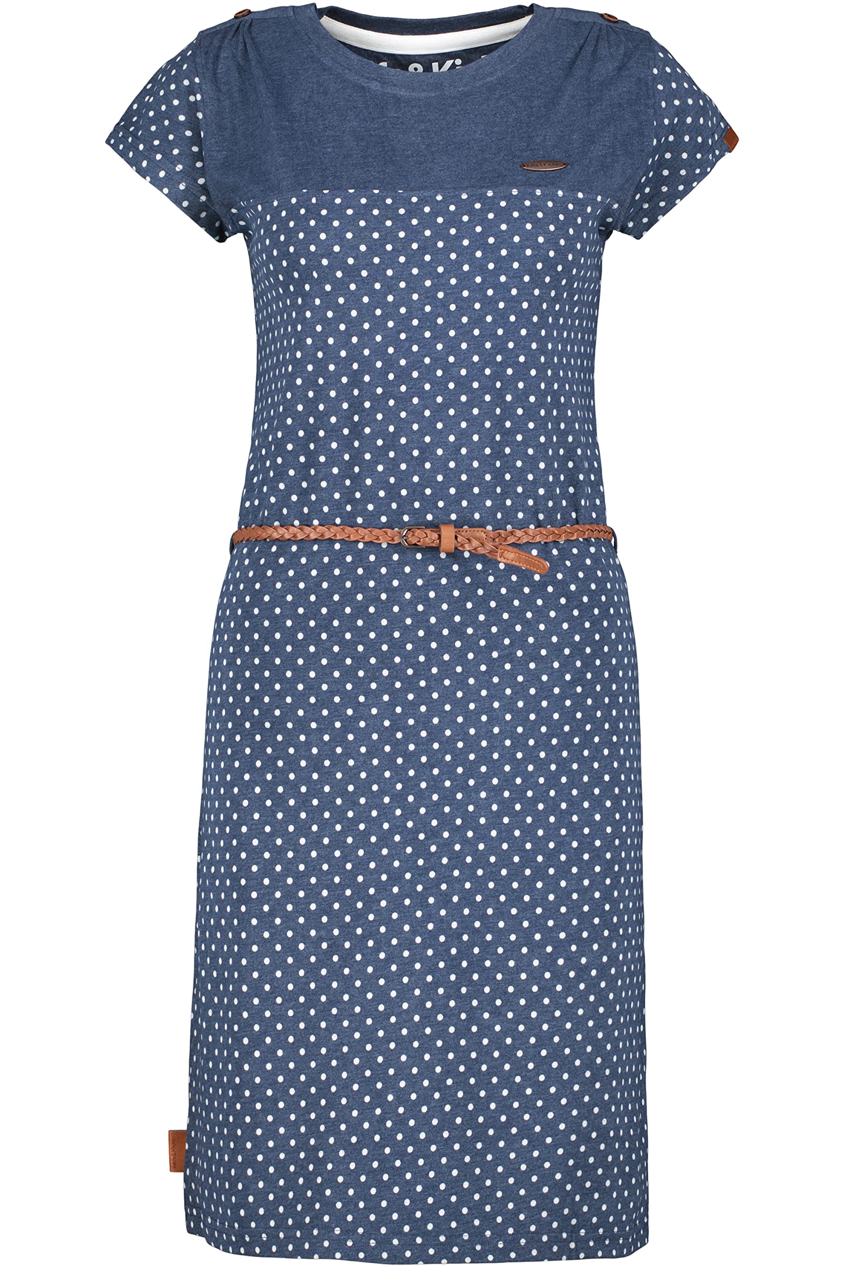 alife & kickin Sukienka damska sukienka na czas wolny sukienka letnia XS-XXL Kobiety Leoniceak B Shirt Dress