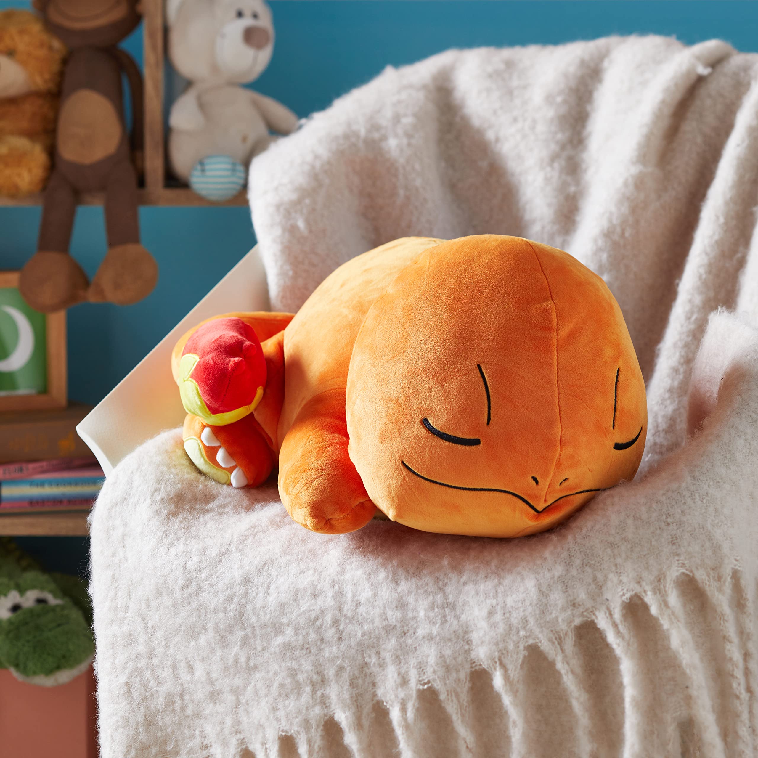 Pokémon - Peluche Charmander 45 cm, arancione, 36983
